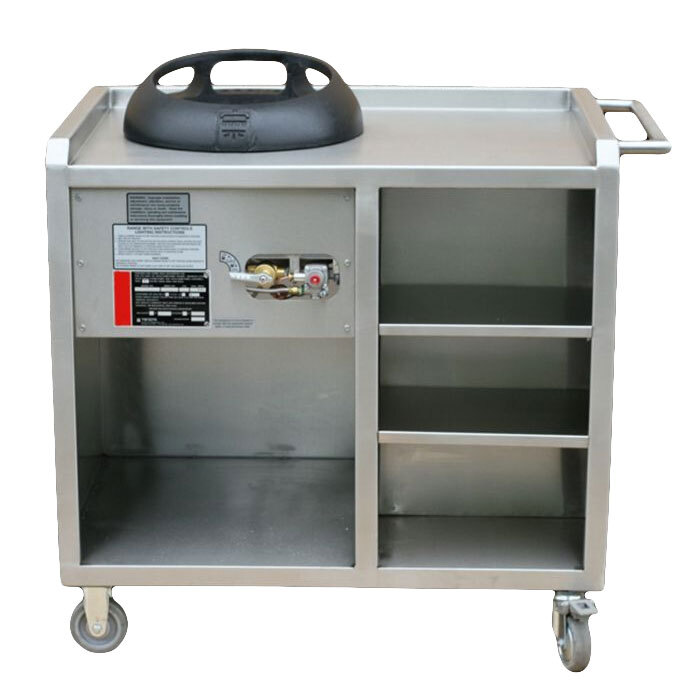 Town 224800 Mobile Wok Cart 53,000 BTU