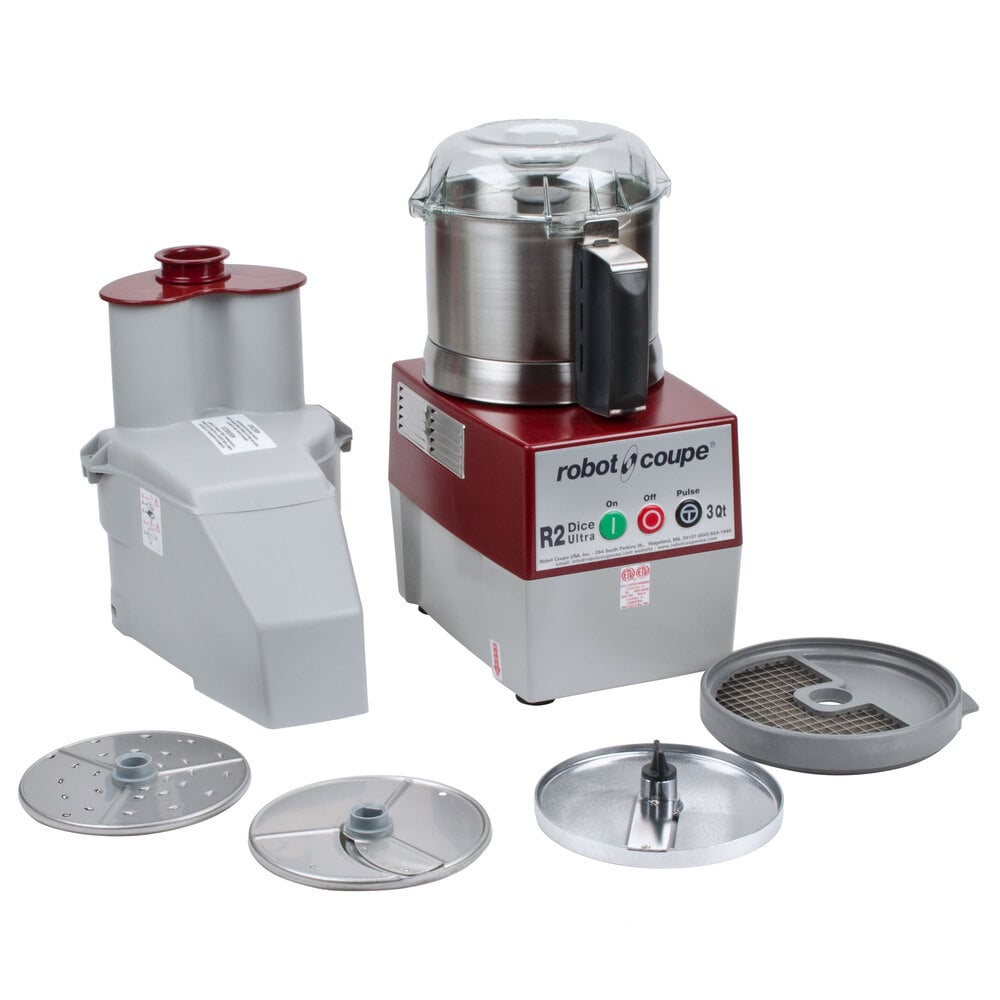 Robot Coupe R2 Dice Ultra Combination Continuous Feed Food Processor