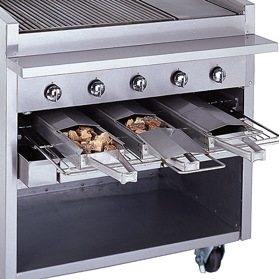 Bakers Pride 21884847 Stainless Steel Smoke Box