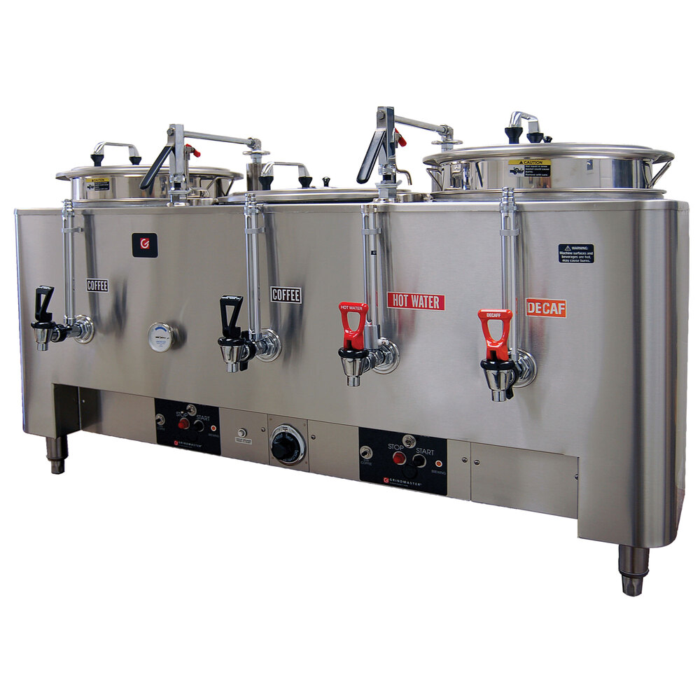 Grindmaster 83010(E) Triple 10 Gallon Coffee Machine Urn 120/208/240V