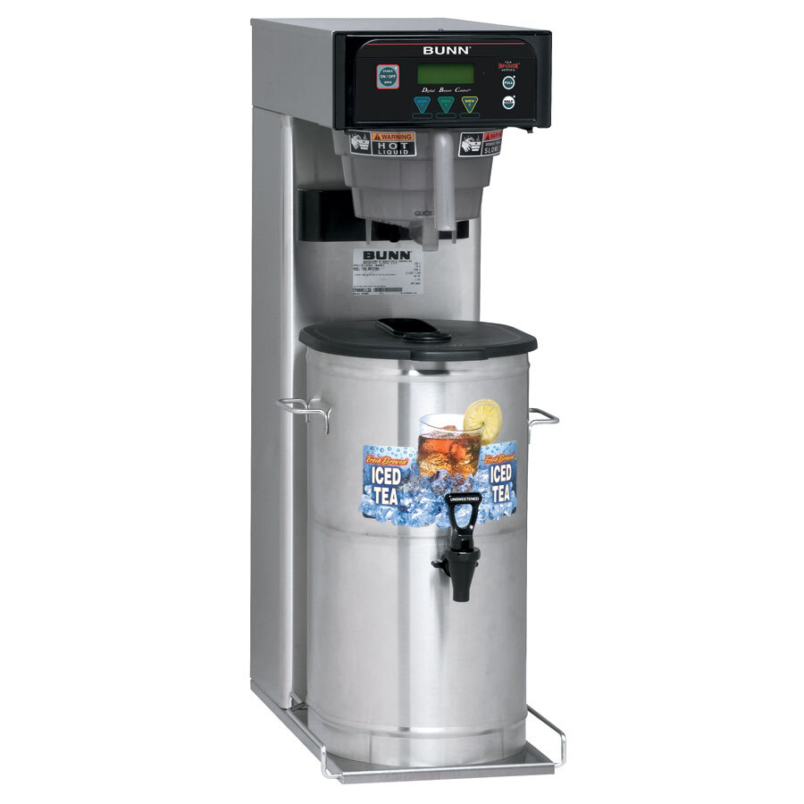 Bunn 41400.0001 ITB 3 Gallon Iced Tea Brewer with Sweetener and Digital