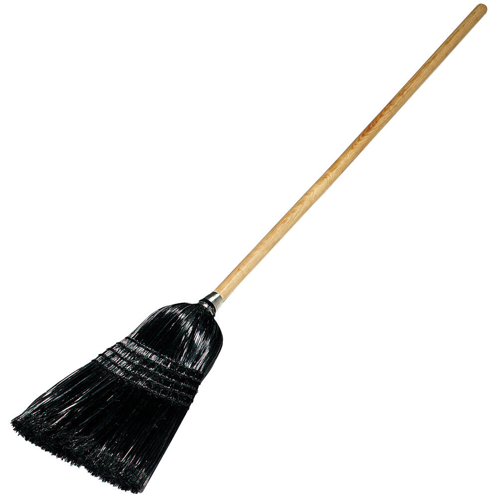 Carlisle 4168003 5Stitch Parlor Corn Broom with 43" Handle