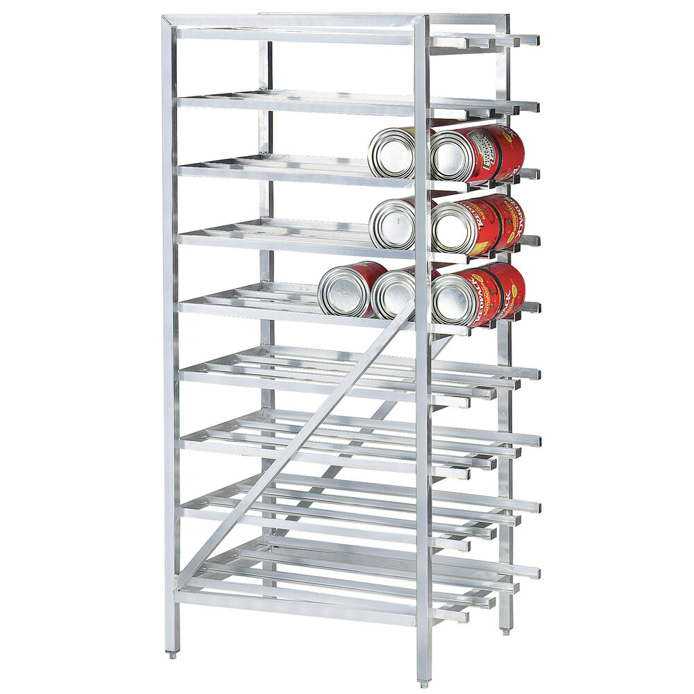 Advance Tabco CR10162 Spec Line 10 Aluminum Can Rack Stationary