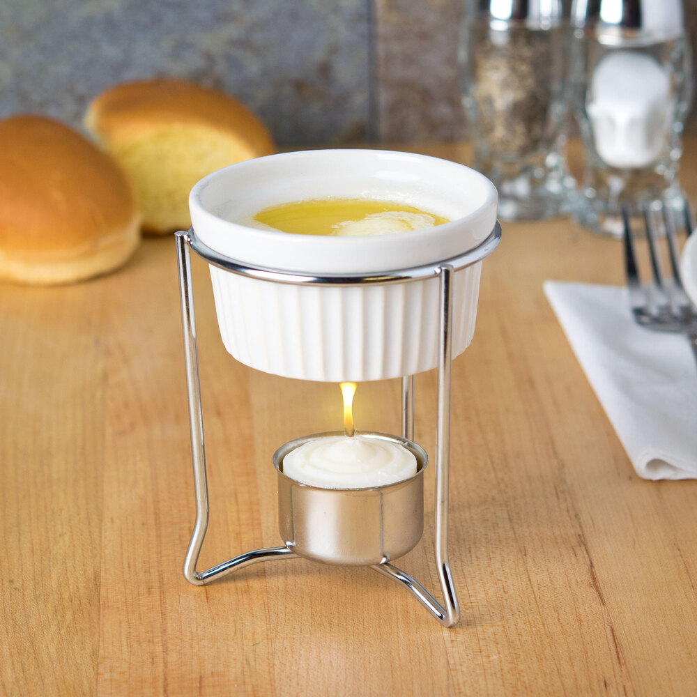 American Metalcraft BWR34 Butter Warmer with 2 oz. Ramekin
