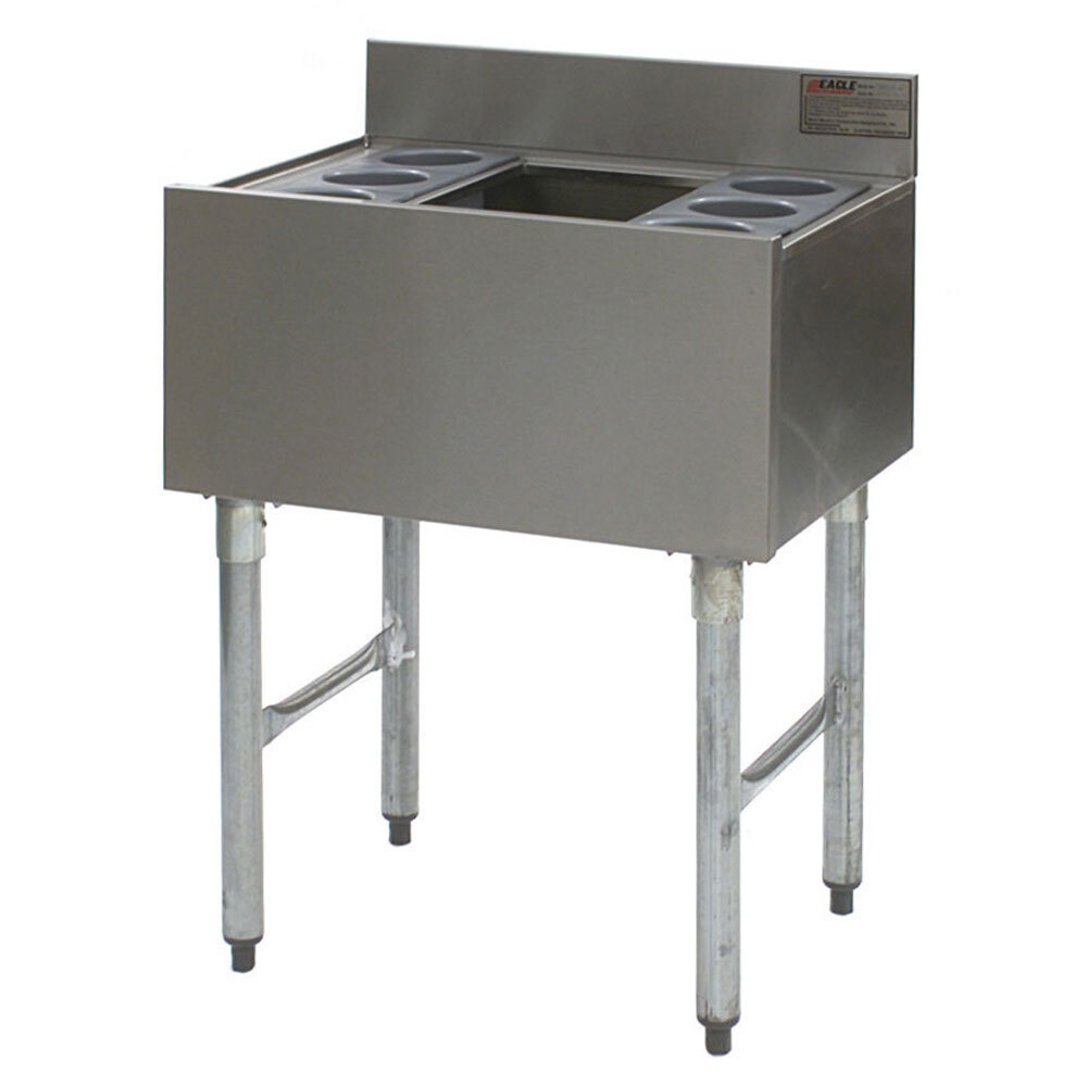 Eagle Group B40CT16D227 40" Underbar Cocktail / Ice Bin with Post