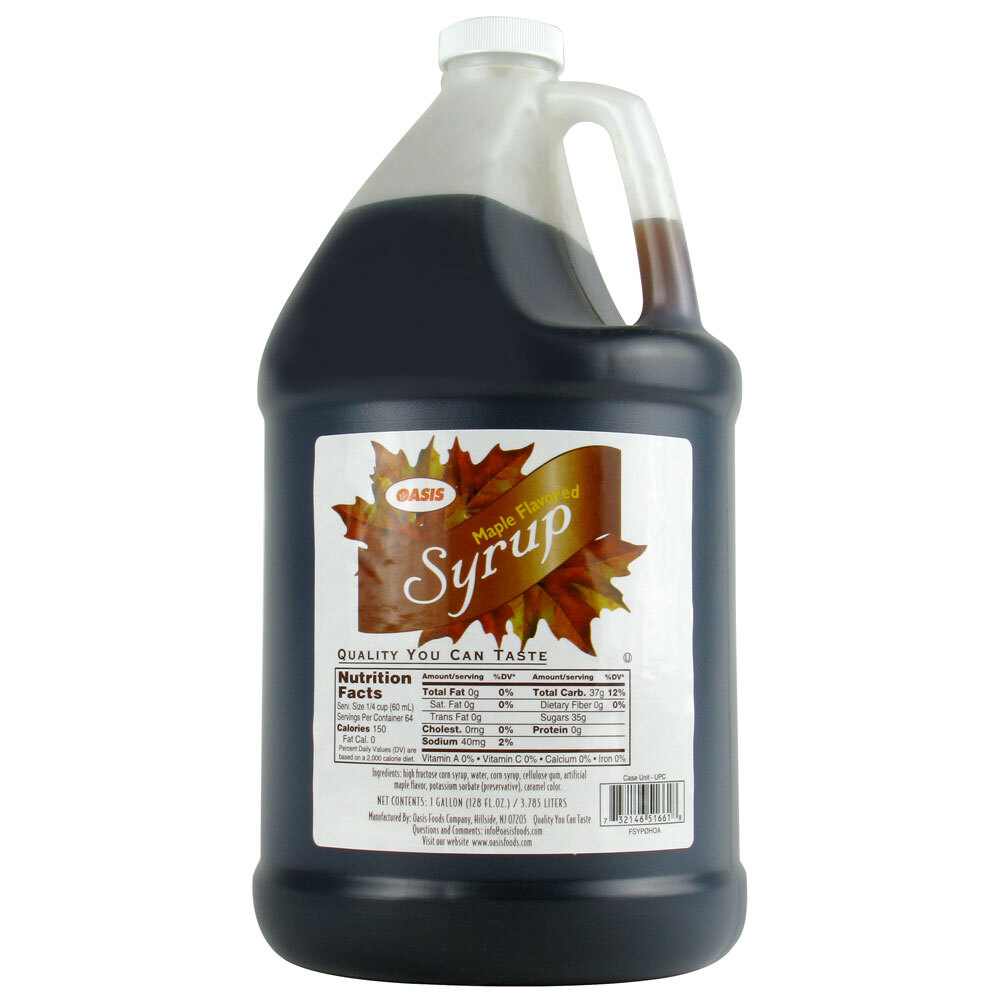 Pancake & Waffle Syrup 1 Gallon Container