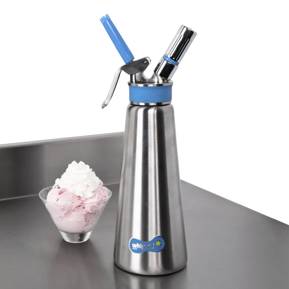 WhipIt SS Plus81 Specialist Plus 1 Liter Cream Whipper / Dispenser