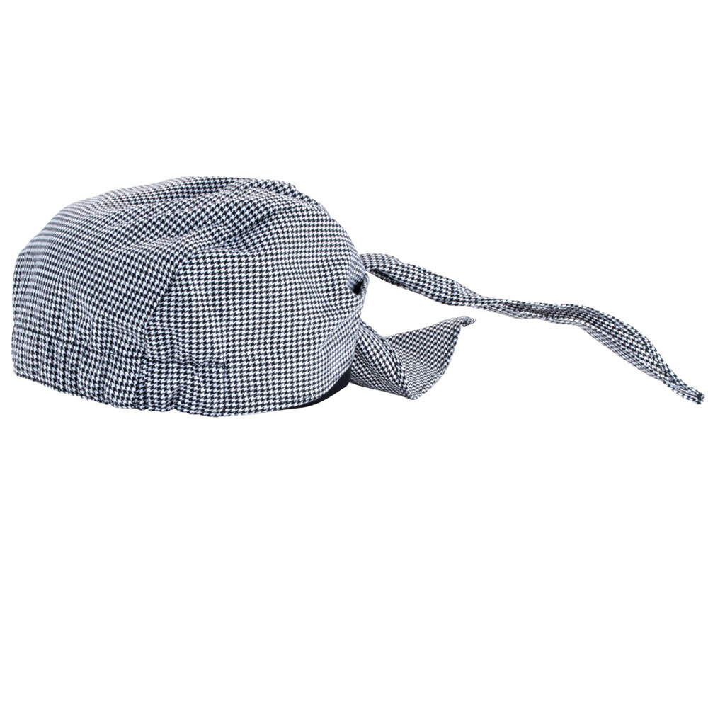 Chef Revival H020HT Houndstooth Chef Head Wrap