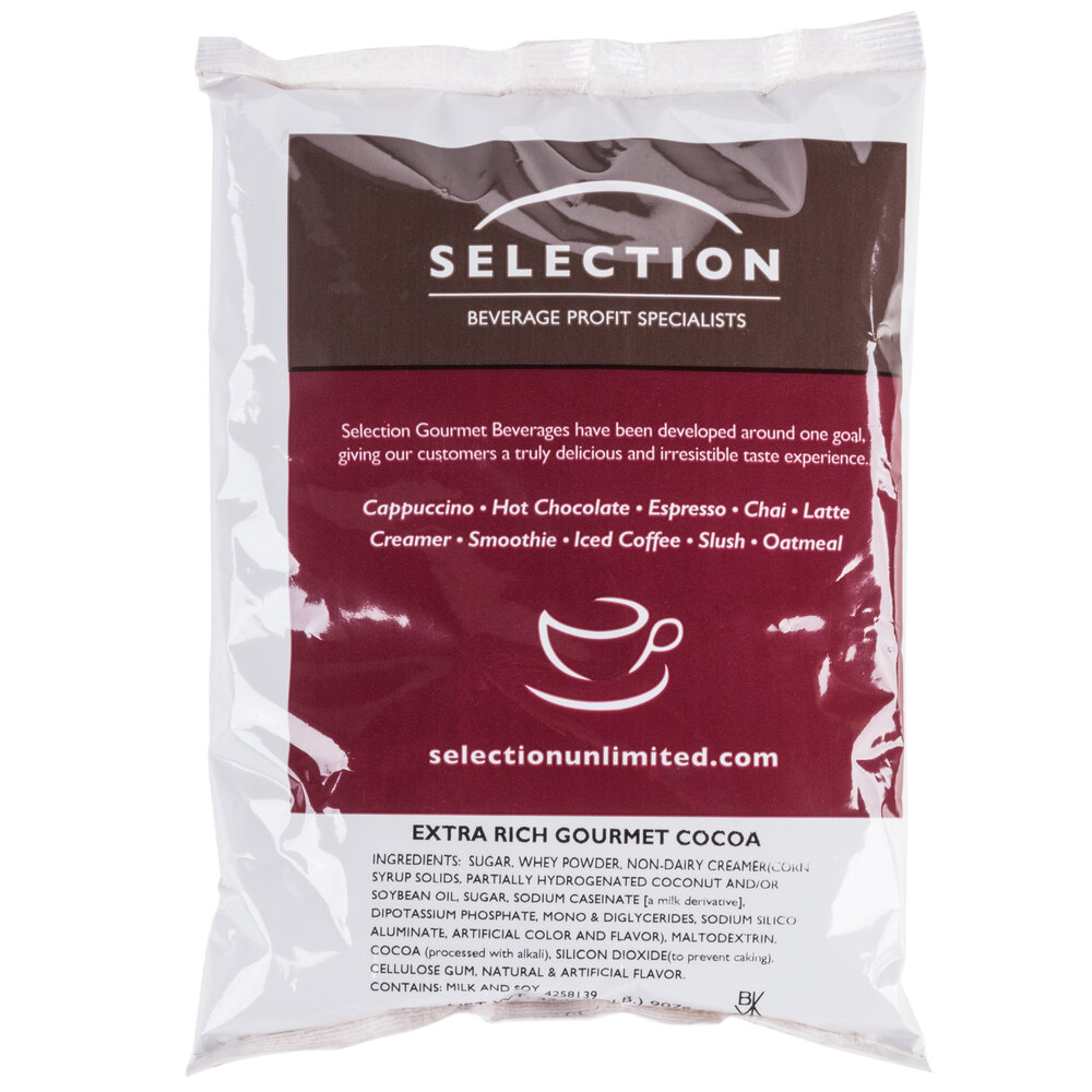 2 lb. Gourmet Hot Chocolate / Cocoa Mix 6/Case