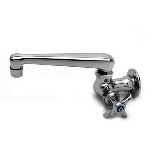 T&S B-0216 Wall Mounted Single Hole Pantry Faucet with 6