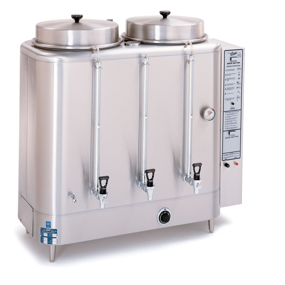 Curtis RU100020 Automatic Twin 10 Gallon Coffee Urn 208/220V