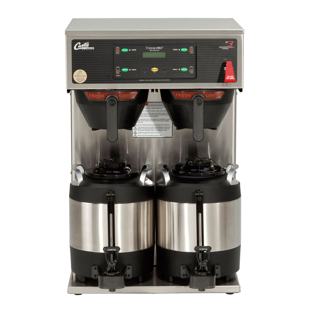 Curtis TP1T10A1000 ThermoPro Twin 2 Gallon Coffee Brewer 220V