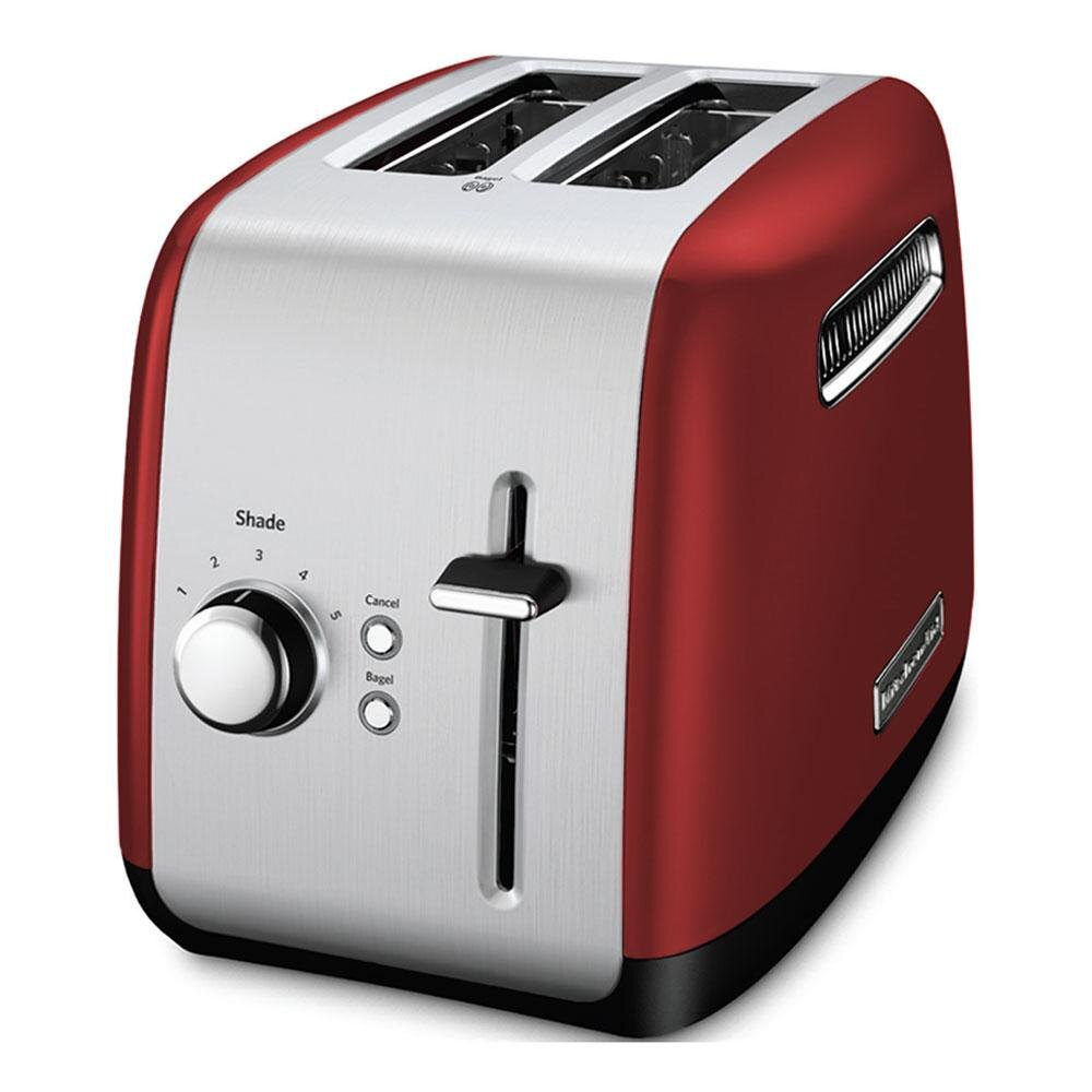 Kitchenaid Kmt2115er Empire Red 2 Slice Toaster With Manual Lift 
