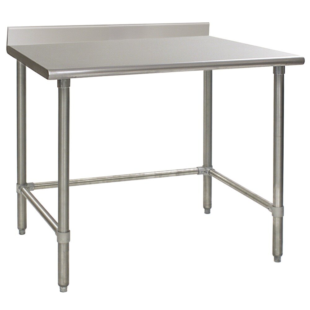 Eagle Group T2448STE BS 24 X 48 Open Base Stainless Steel Commercial 