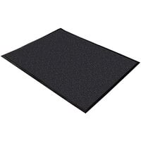 Cactus Mat Black Washable Rubber-Backed Carpet