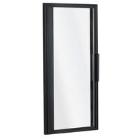 True 934179 Black Left Hinged Door Assembly with 24K Lights - 25 5/8 inch x 54 1/4 inch