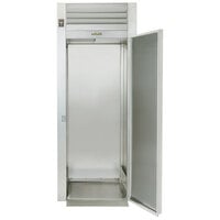 Traulsen RRI132LPUT-FHS 36 inch Stainless Steel Solid Door Roll-Thru Refrigerator
