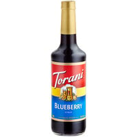 Torani Blueberry Flavoring / Fruit Syrup 750 mL Glass Bottle