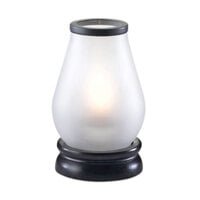 Sterno 85414 7 1/4 inch Hurricane Frost Glass Lamp Cylinder Globe