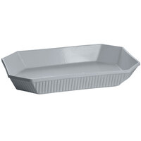 Tablecraft CW2000GY 2.5 Qt. Gray Cast Aluminum Octagon Casserole Dish