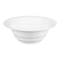 TableCraft CW3120W 10 Qt. White Cast Aluminum Wide Rim Salad Bowl