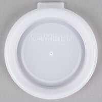 Cambro CLAM8B5190 Disposable Translucent Lid for Bowls, Mugs, and Tumblers - 2000/Case
