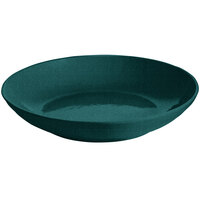 Tablecraft CW3160HGNS 5.5 Qt. Hunter Green with White Speckle Cast Aluminum Pasta Bowl