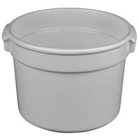 Tablecraft CW1310N 11 Qt. Natural Cast Aluminum Bain Marie Soup Bowl