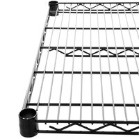 Regency 24 inch x 36 inch NSF Black Epoxy Wire Shelf
