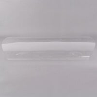 Carlisle 775007 Clear 74 inch Acrylic Sneeze Guard Shield for Maximizer Food Bar