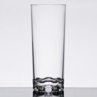 Thunder Group PLTHST014C 14 oz. Plastic Heavy Base Classic Beverage Glass