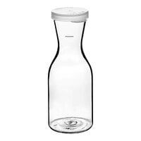 Cambro WW250135 CamView Camliter 8.5 oz. Tritan™ Customizable Plastic Beverage Decanter with Lid