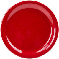 GET NP-7-RSP Red Sensation 7 1/4 inch Narrow Rim Plate - 48/Case