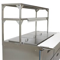 Delfield AS000DAQS-003Q Stainless Steel Double Overshelf - 27 inch x 16 inch