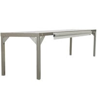 Delfield AS000-AQS-003Y Stainless Steel Single Overshelf - 48 inch x 16 inch