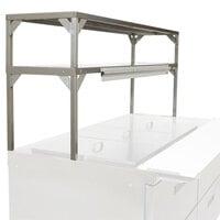 Delfield AS000DAQS-003V Stainless Steel Double Overshelf - 72 inch x 16 inch