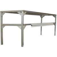 Delfield AS000DAQS-003T Stainless Steel Double Overshelf - 60 inch x 16 inch