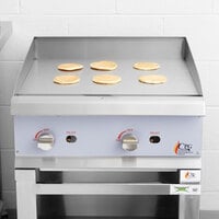 Cooking Performance Group GM-CPG-36-NL 36 Gas Countertop Griddle with  Manual Controls - 90,000 BTU