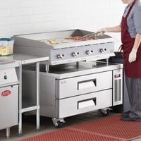 Outdoor Flat Top Griddle, 30 x 16 - WebstaurantStore