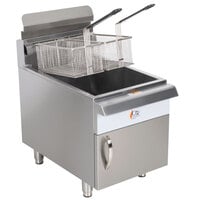 Cooking Performance Group FCPG30 Liquid Propane 30 lb. Countertop Fryer - 53,000 BTU