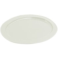 Bon Chef 2045 20" x 14" Ivory Sandstone Finish Cast Aluminum Oval Platter