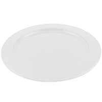 Bon Chef 2048 16" White Sandstone Finish Cast Aluminum Round Platter