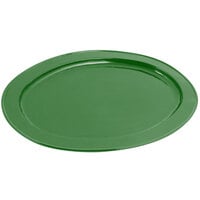 Bon Chef 2045 20" x 14" Calypso Green Sandstone Finish Cast Aluminum Oval Platter