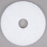 Scrubble by ACS 41-15 Type 41 15" White Polishing Floor Pad - 5/Case