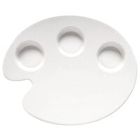 GET PP-977-W Let's Party White 12" Painter's Plate - 12/Pack