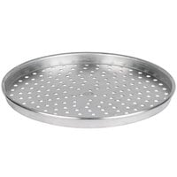 American Metalcraft HA4011-SP 11 x 1 Super Perforated Straight Sided  Heavy Weight Aluminum Pizza Pan