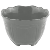 Bon Chef 9060 1.5 Qt. Platinum Gray Sandstone Finish Cast Aluminum Garnish Bowl