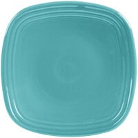 Fiesta® Dinnerware from Steelite International HL921107 Turquoise 7 3/8" Square China Salad Plate - 12/Case