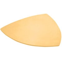 Bon Chef 9162 24" Ginger Sandstone Finish Cast Aluminum Triangle Serving Plate