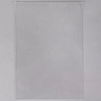 American Metalcraft PVCLA 8 1/4 inch x 11 3/4 inch PVC Inserts for Large Table Top Board - 5/Pack
